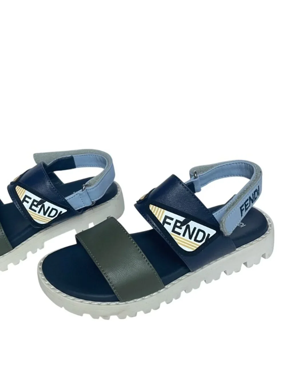 Fendi boy leather sandals 31